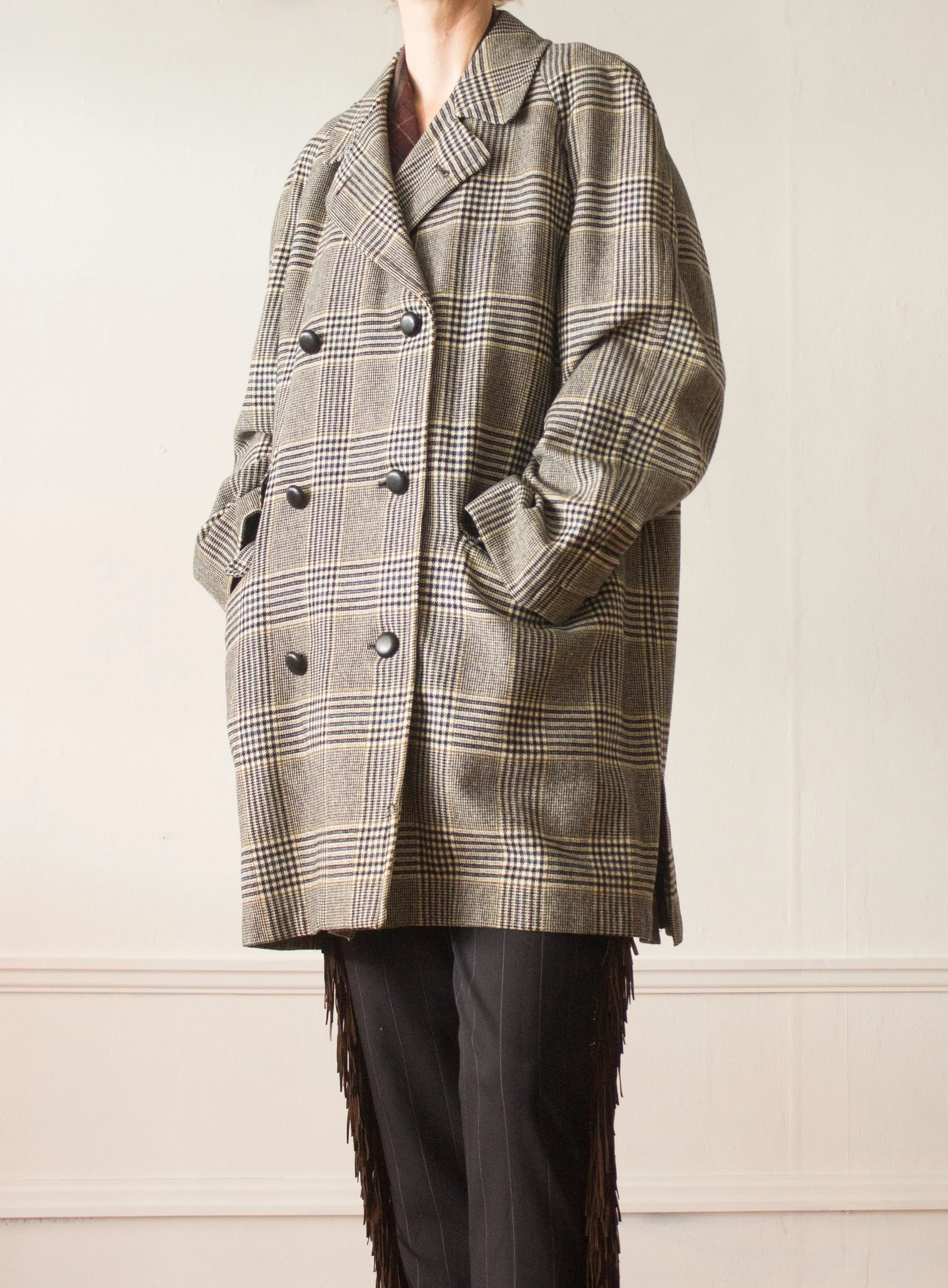 ジャケット・アウター Aquascutum/Double-breasted Chester coat Aquascutum♡Double-breasted Chester coat in rare color metallic